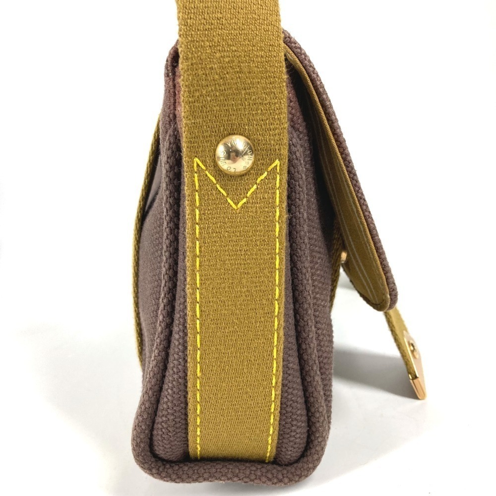 LOUIS VUITTON Brown Canvas Pochette Shoulder Bag - Picture 4 of 16